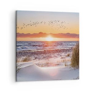 Cuadro sobre lienzo - Impresión de Imagen - Paisaje horizontal - 50x50 cm