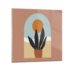 Cuadro sobre vidrio - Impresiones sobre Vidrio - Pequeñas alegrías - 40x40 cm