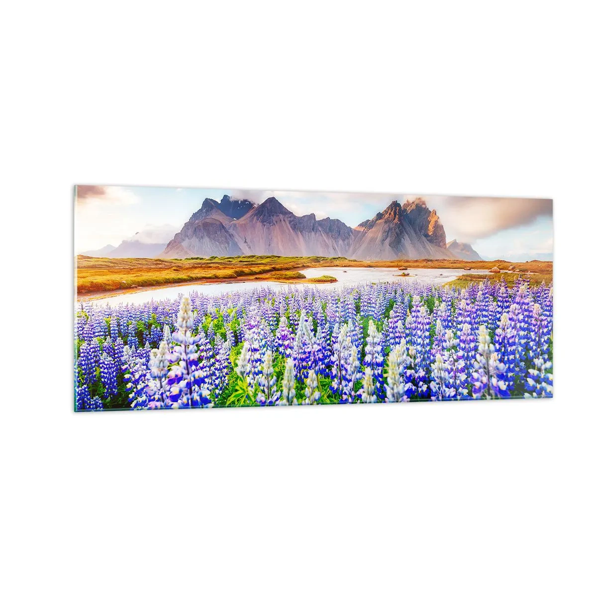 Cuadro sobre vidrio - Impresiones sobre Vidrio - La fuerza y la severidad junto a la dulzura - 100x40 cm