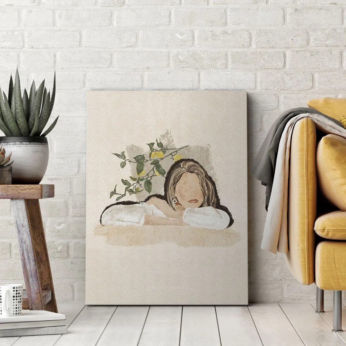 Cuadro sobre lienzo - Impresión de Imagen - La belleza del sur - 45x80 cm