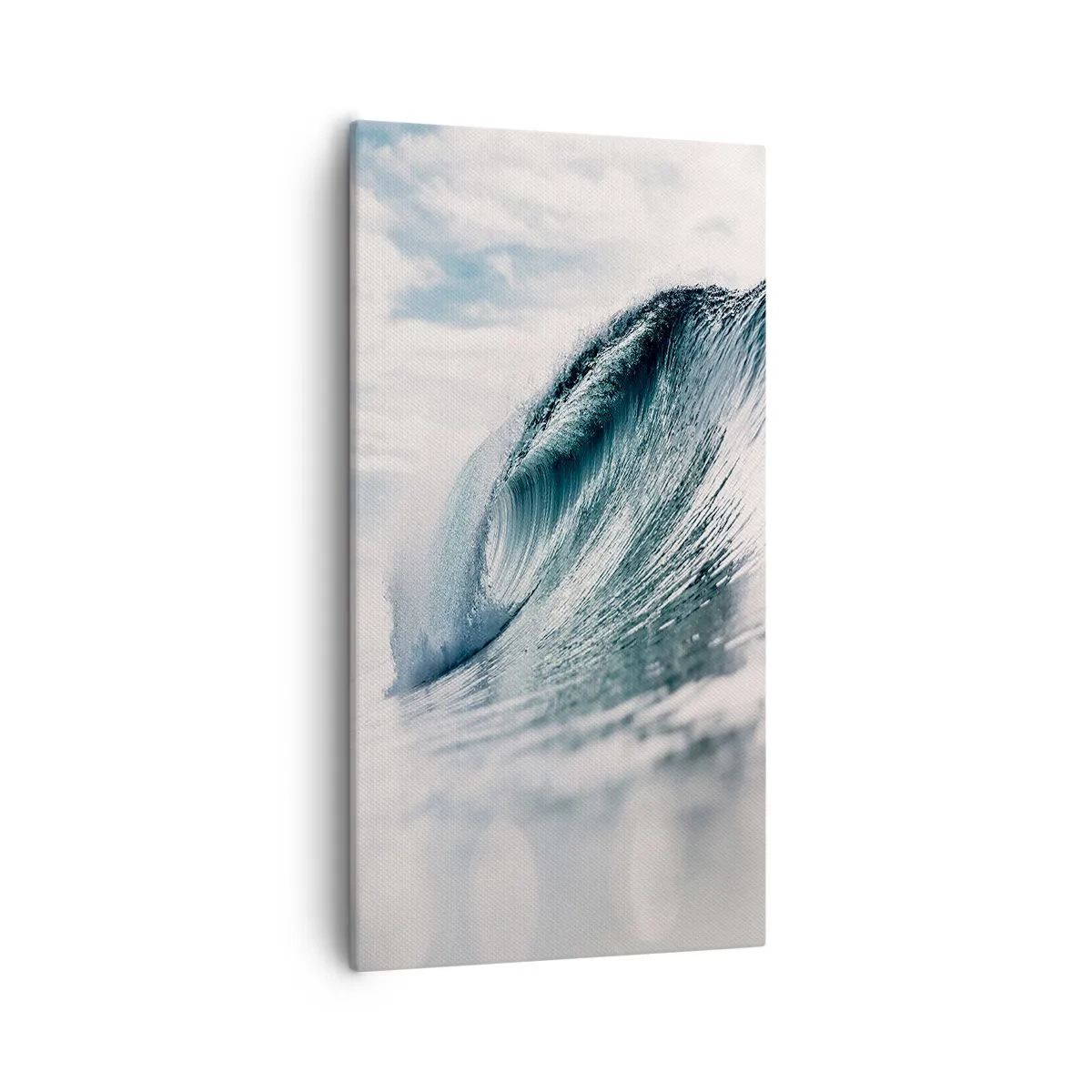 Cuadro sobre lienzo - Impresión de Imagen - La cima del océano - 55x100 cm