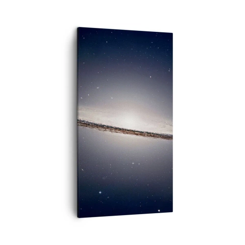 Cuadro sobre lienzo - Impresión de Imagen - Érase una vez en una galaxia muy, muy lejana.... - 45x80 cm