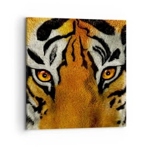 Cuadro sobre lienzo - Impresión de Imagen - Amenazante y hermoso - 70x70 cm