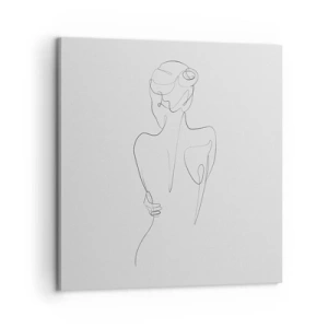 Cuadro sobre lienzo - Impresión de Imagen - Música del cuerpo - 60x60 cm