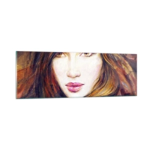 Cuadro sobre vidrio - Impresiones sobre Vidrio - Veo tus pensamientos - 90x30 cm