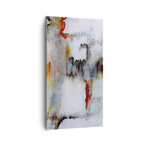 Cuadro sobre lienzo - Impresión de Imagen - Abstracto sobre el agua - 45x80 cm