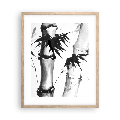 Póster en marco roble claro - Primer plano de Oriente - 40x50 cm