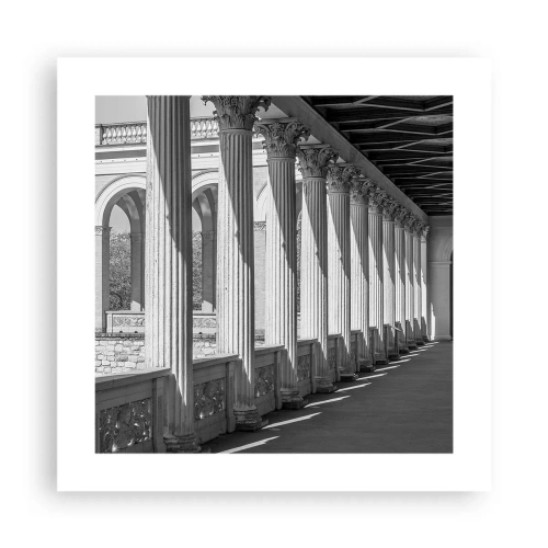 Póster - Galería soleada - 40x40 cm