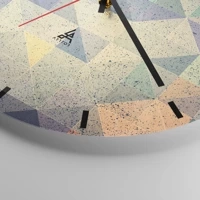 Esfera sin numeración, con rayas