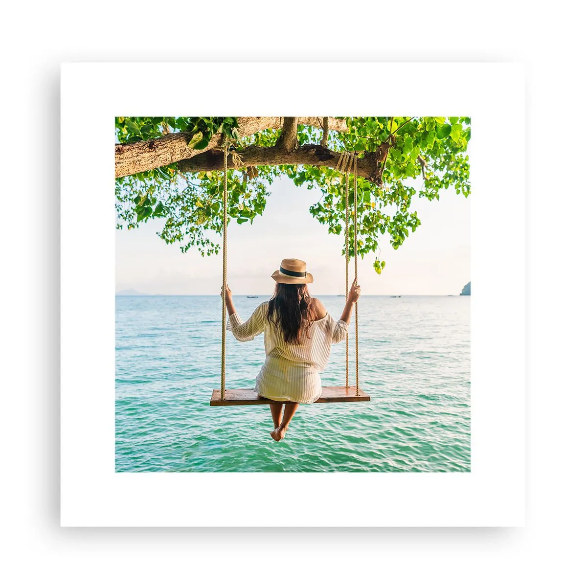 Póster - La vida es bella - 30x30 cm