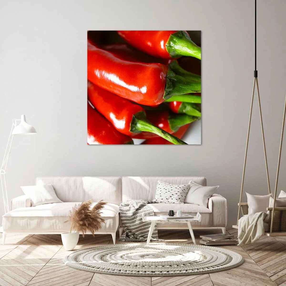 Cuadro sobre lienzo - Impresión de Imagen - Jugoso, brillante, suave - 30x30 cm