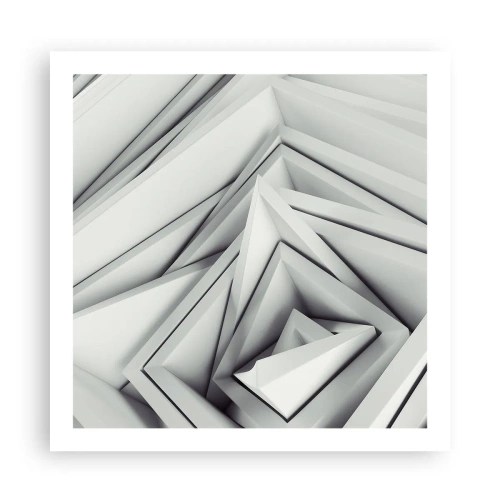 Póster - Ángulos afilados - 60x60 cm