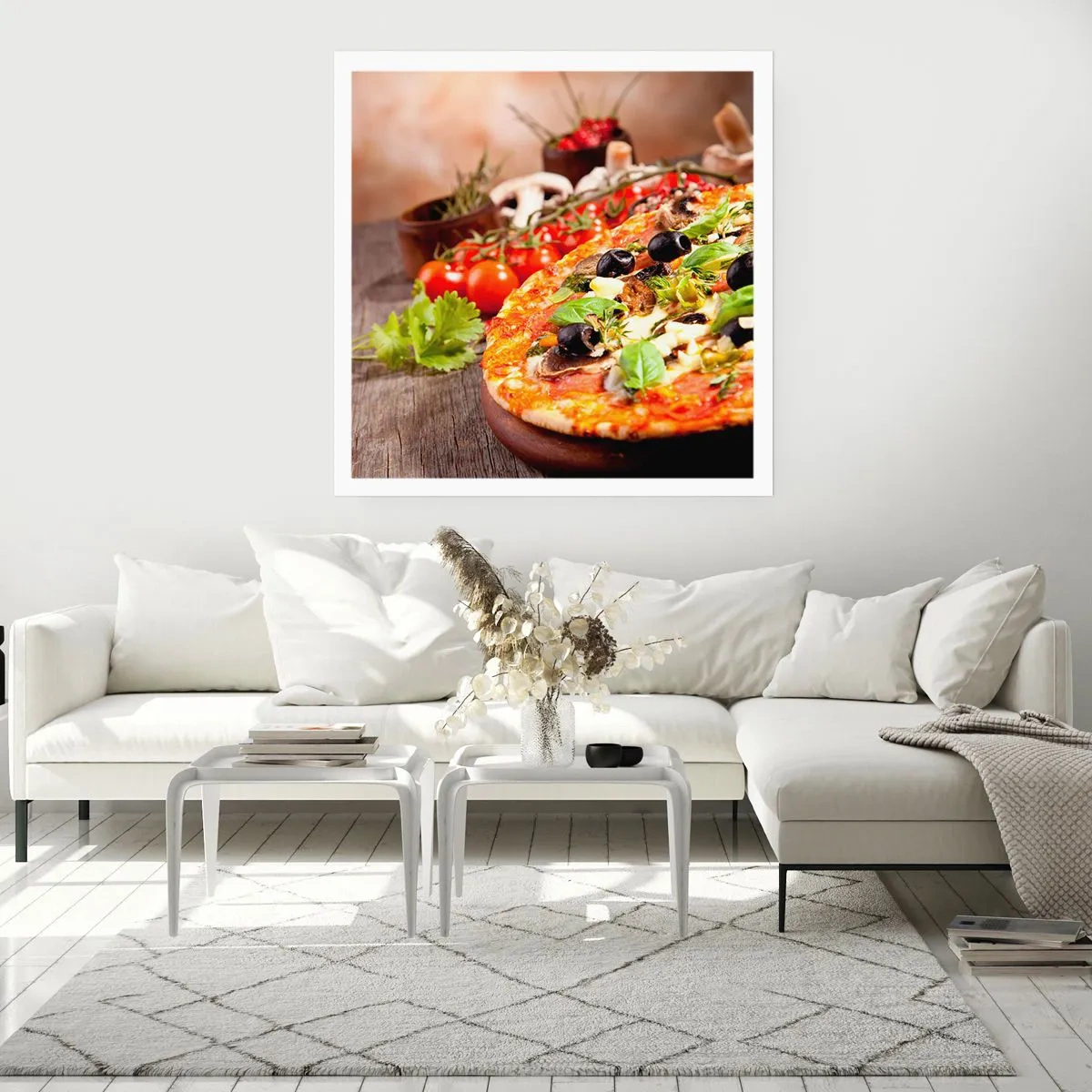 Póster - De ingredientes puros - 50x50 cm