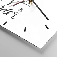 Esfera sin numeración, con rayas