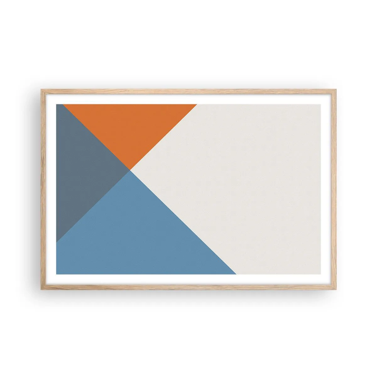 Póster en marco roble claro - Desde el punto de vista de... - 91x61 cm