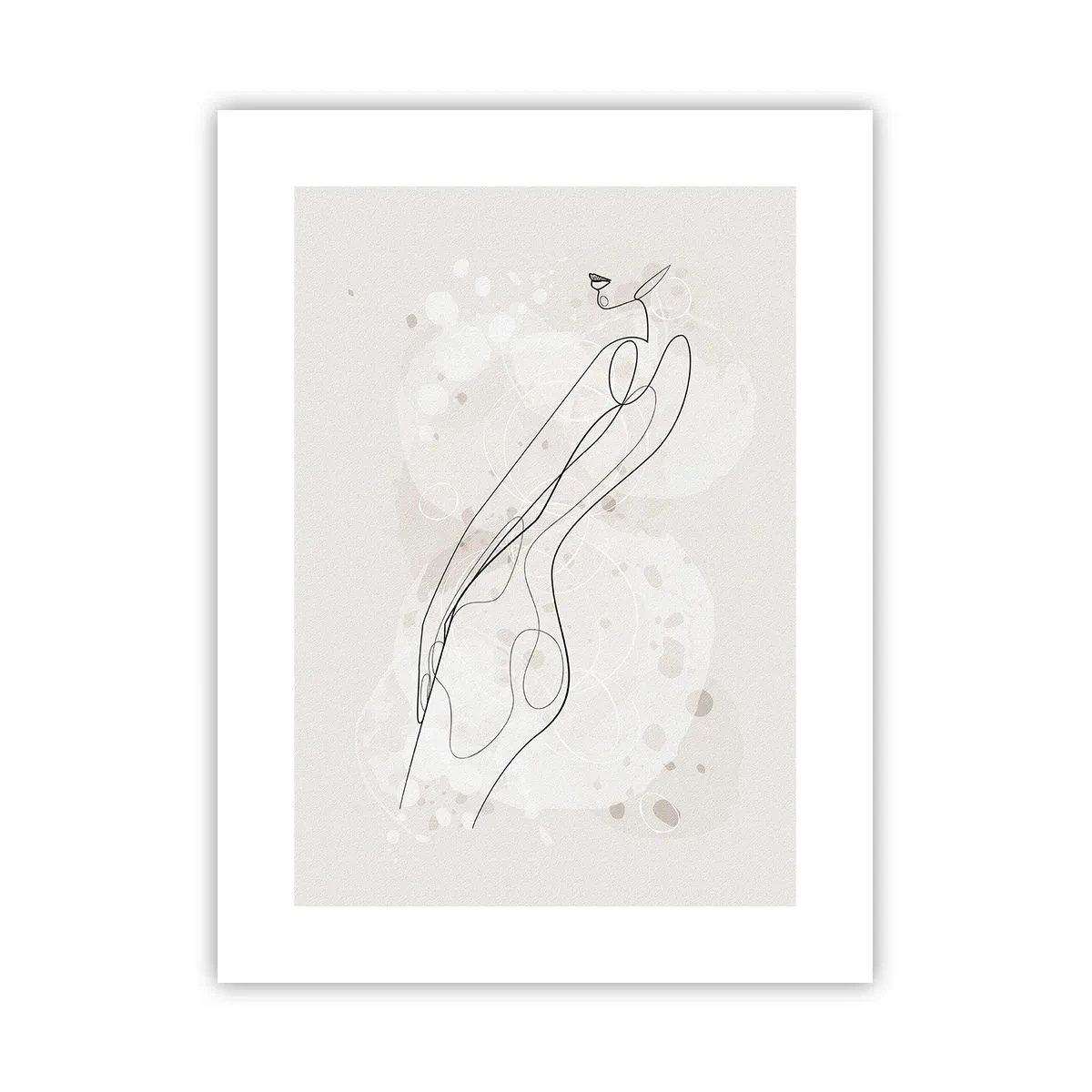 Póster - Una mirada no dice nada y al mismo tiempo lo dice todo - 30x40 cm