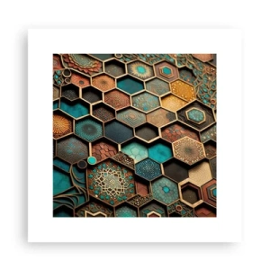 Póster - Ornamentos árabes - 30x30 cm