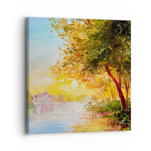 Cuadro sobre lienzo - Impresión de Imagen - Ensueño - 30x30 cm