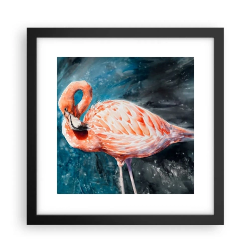 Póster en marco negro - Decorativo por naturaleza - 30x30 cm