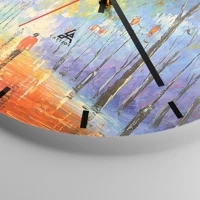 Esfera sin numeración, con rayas