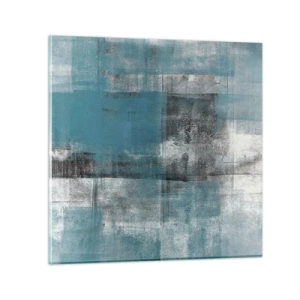 Cuadro sobre vidrio - Impresiones sobre Vidrio - Agua y aire - 70x70 cm