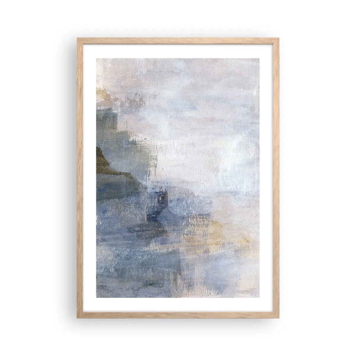 Póster en marco roble claro - Tonos de color - 50x70 cm
