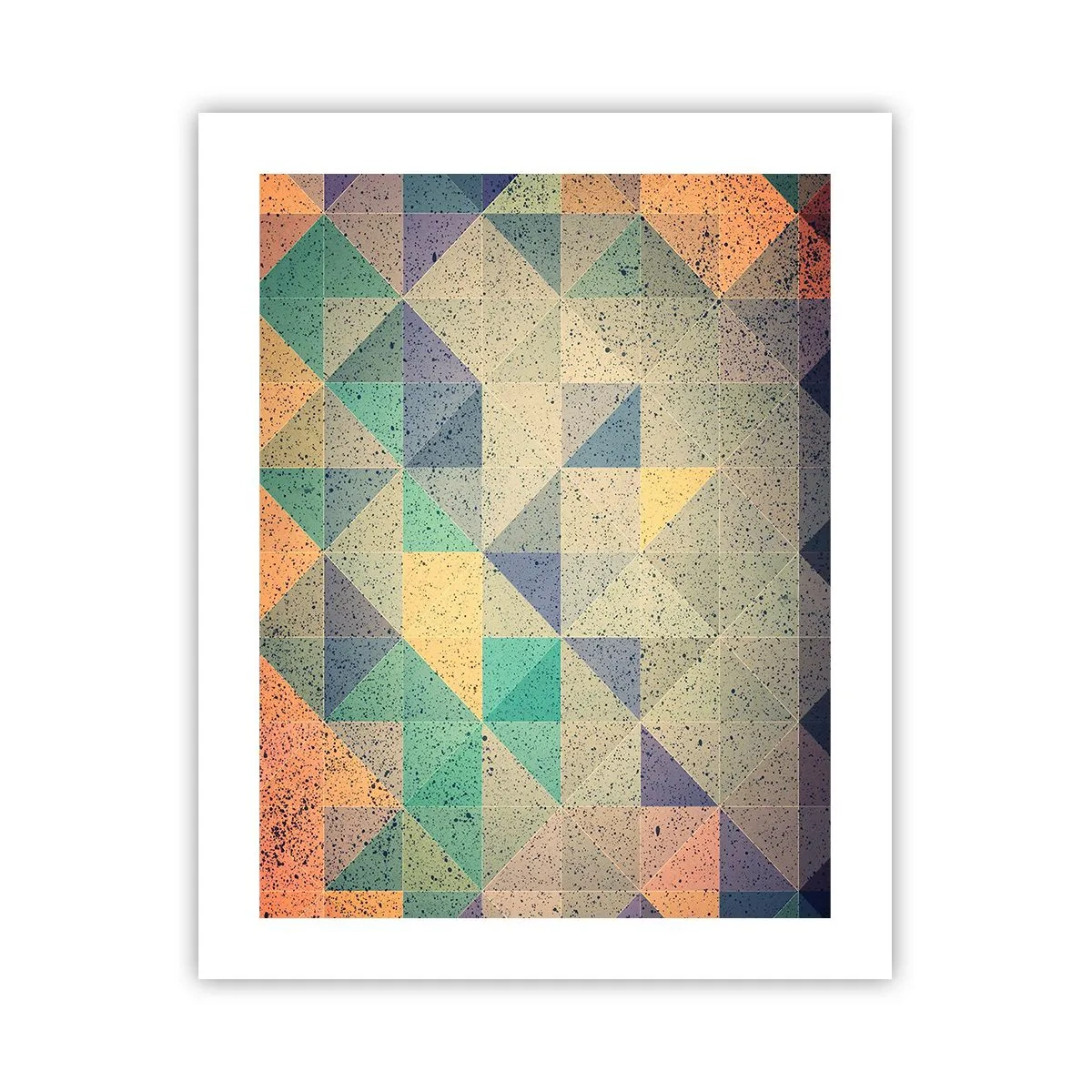 Póster - República de los triángulos - 40x50 cm