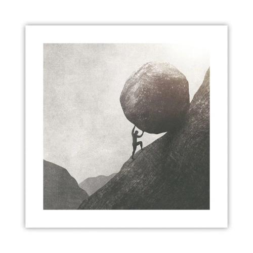 Póster - Creo, contra toda esperanza - 40x40 cm