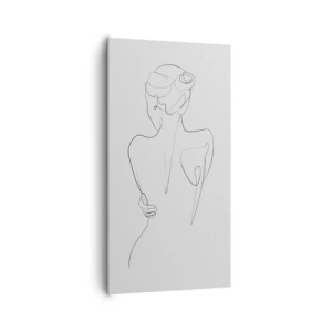 Cuadro sobre lienzo - Impresión de Imagen - Música del cuerpo - 65x120 cm