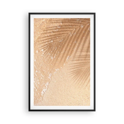 Póster en marco negro - La sombra de un verano caluroso - 61x91 cm