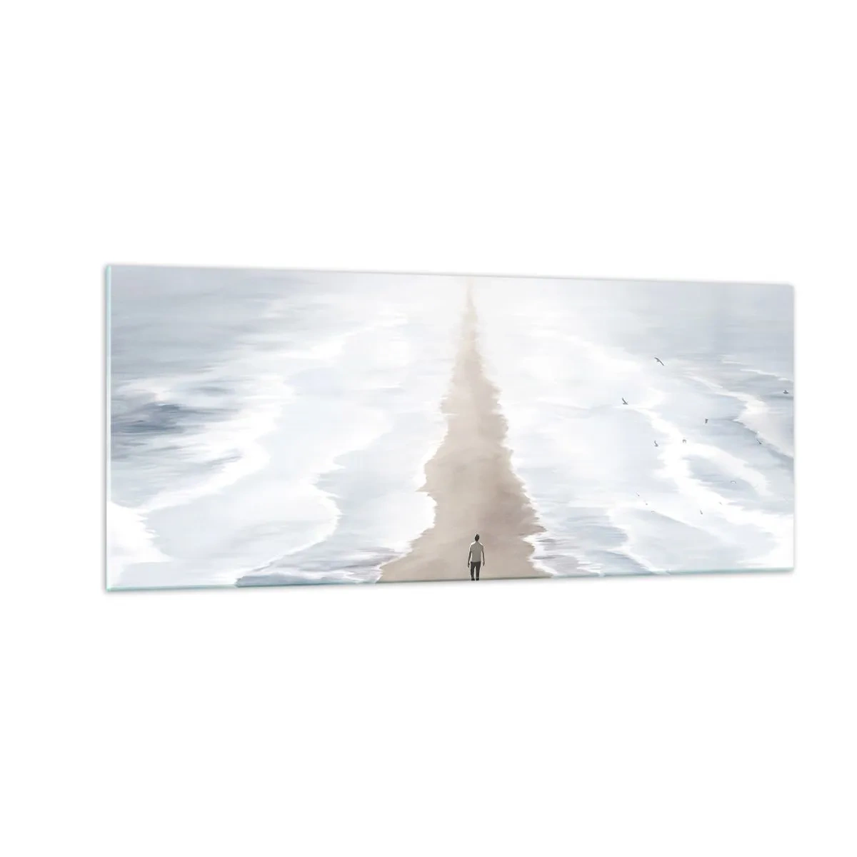Cuadro sobre vidrio - Impresiones sobre Vidrio - Un futuro brillante - 100x40 cm