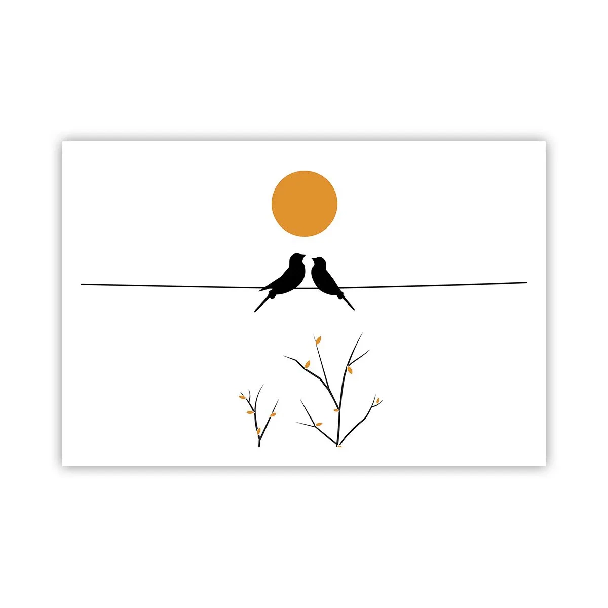 Póster - Noche de ruiseñores - 91x61 cm