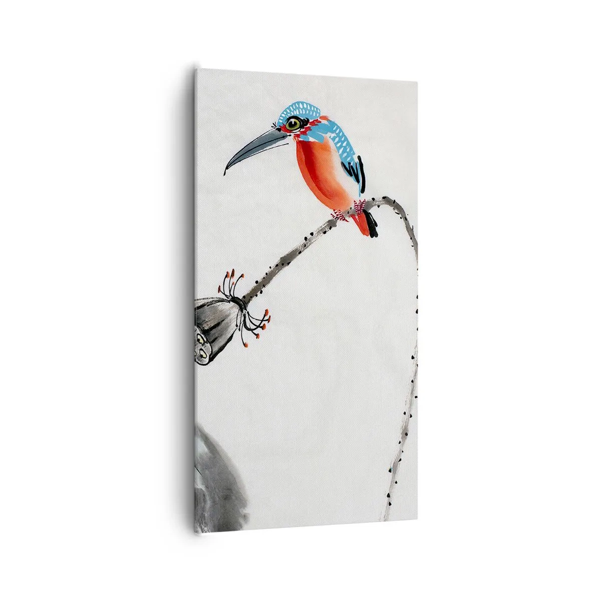 Cuadro sobre lienzo - Impresión de Imagen - La vida de la pradera - 65x120 cm