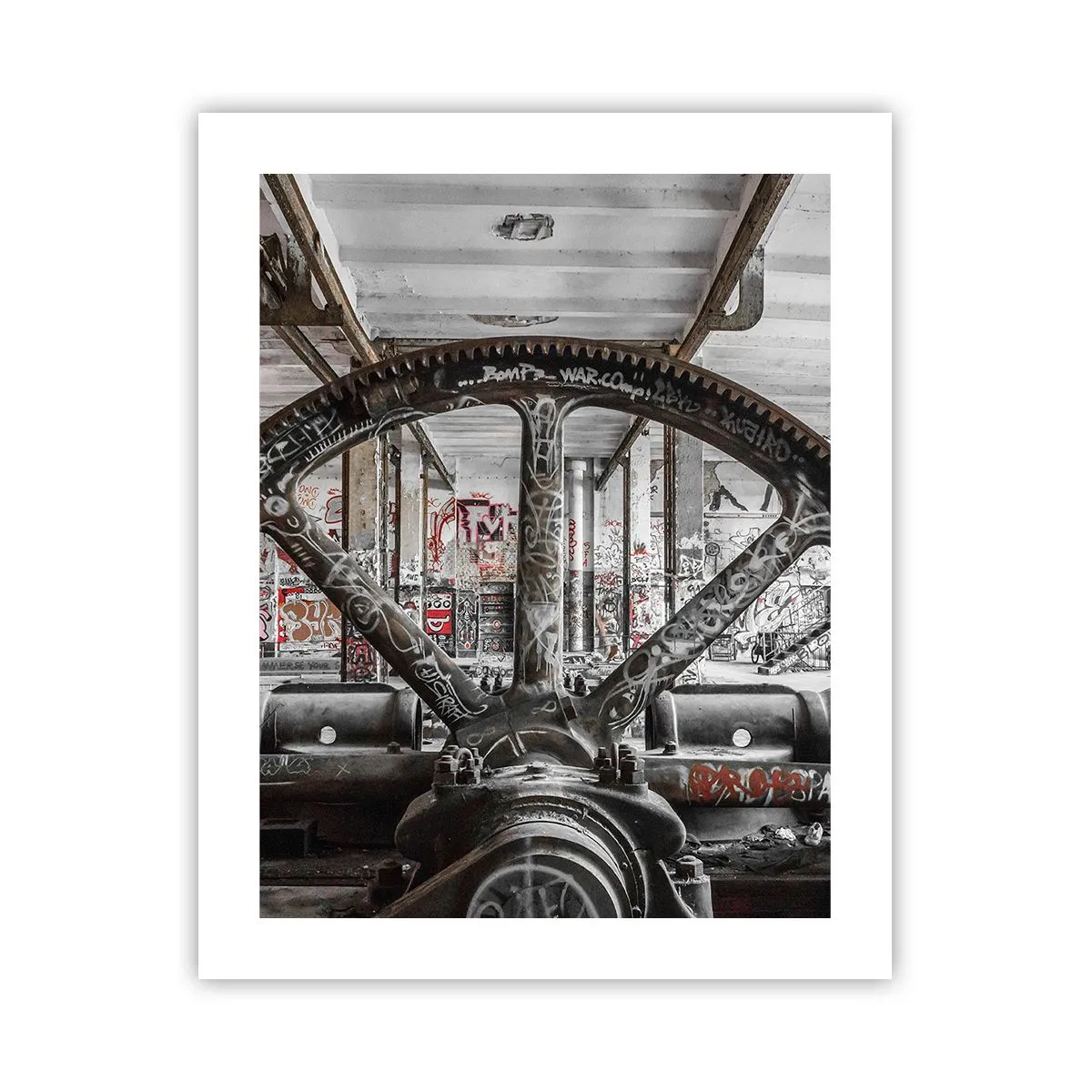 Póster - La vida secreta de una fábrica - 40x50 cm