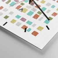 Esfera sin numeración, con rayas