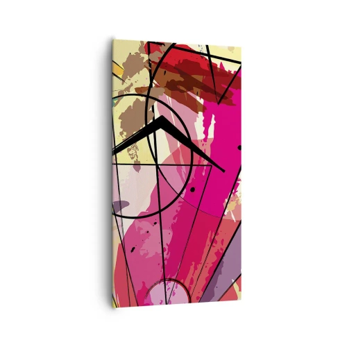 Cuadro sobre lienzo - Impresión de Imagen - Explosión - 65x120 cm