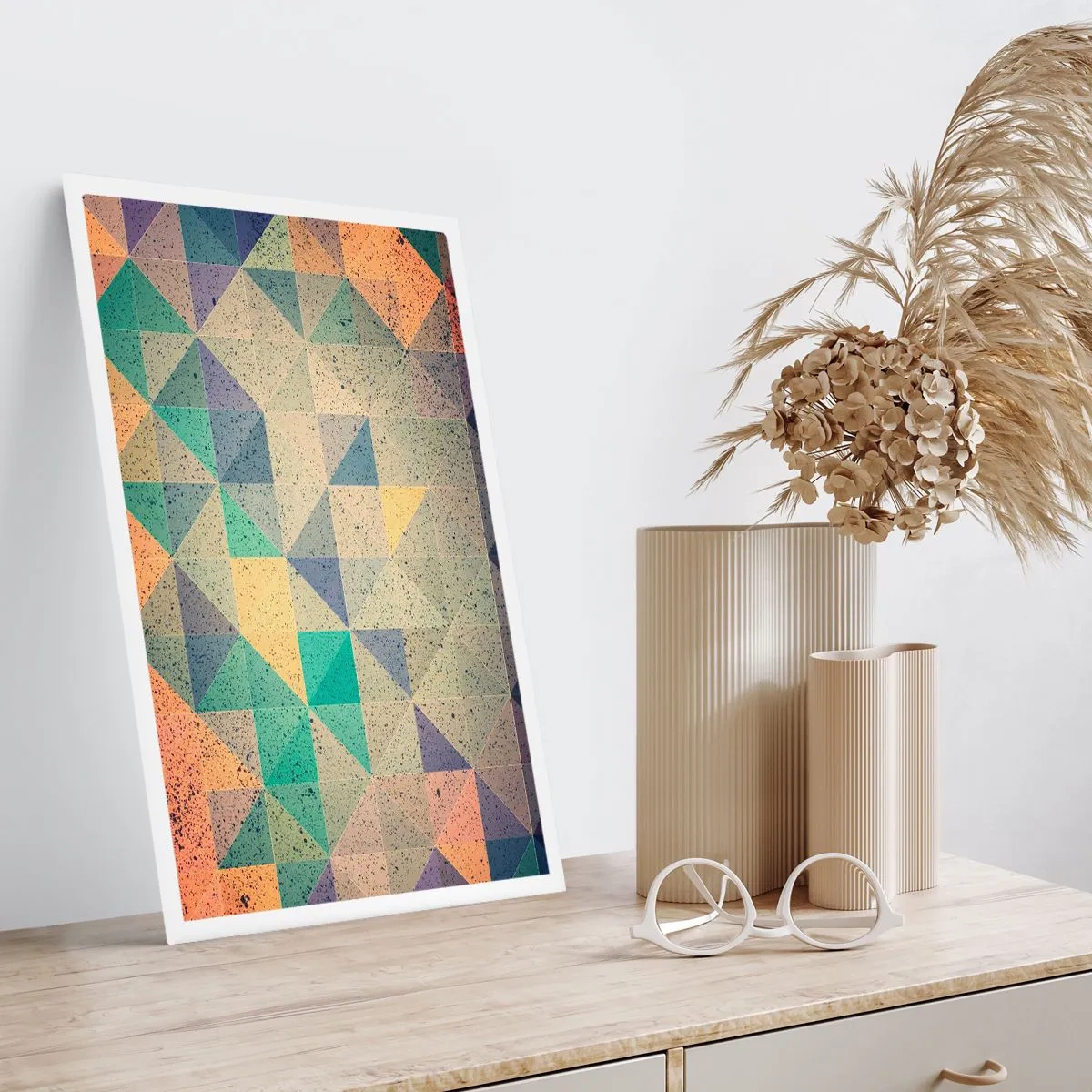 Póster - República de los triángulos - 70x100 cm