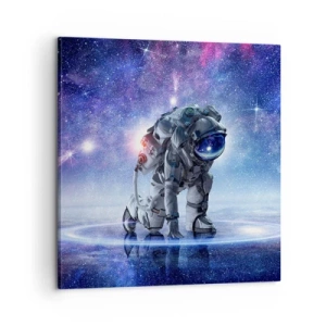 Cuadro sobre lienzo - Impresión de Imagen - Cielo estrellado sobre mí - 60x60 cm