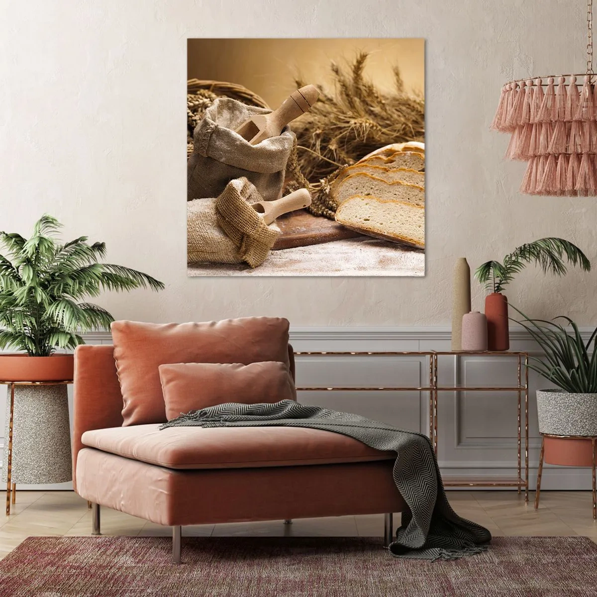 Cuadro sobre lienzo - Impresión de Imagen - Corte perfecto - 60x60 cm