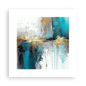 Póster - Todo fluye - 30x30 cm