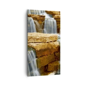 Cuadro sobre lienzo - Impresión de Imagen - Escalera al cielo - 55x100 cm