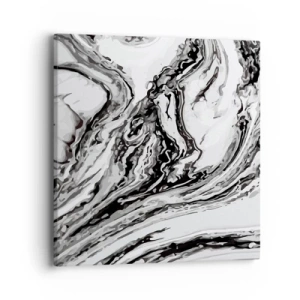 Cuadro sobre lienzo - Impresión de Imagen - Al principio existía el caos - 40x40 cm