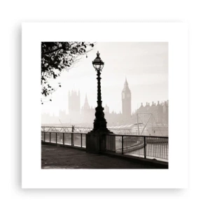 Póster - La mañana de Londres - 30x30 cm
