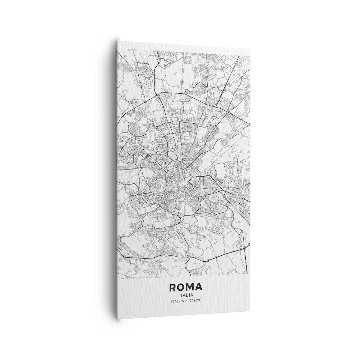 Cuadro sobre lienzo - Impresión de Imagen - El círculo romano - 65x120 cm