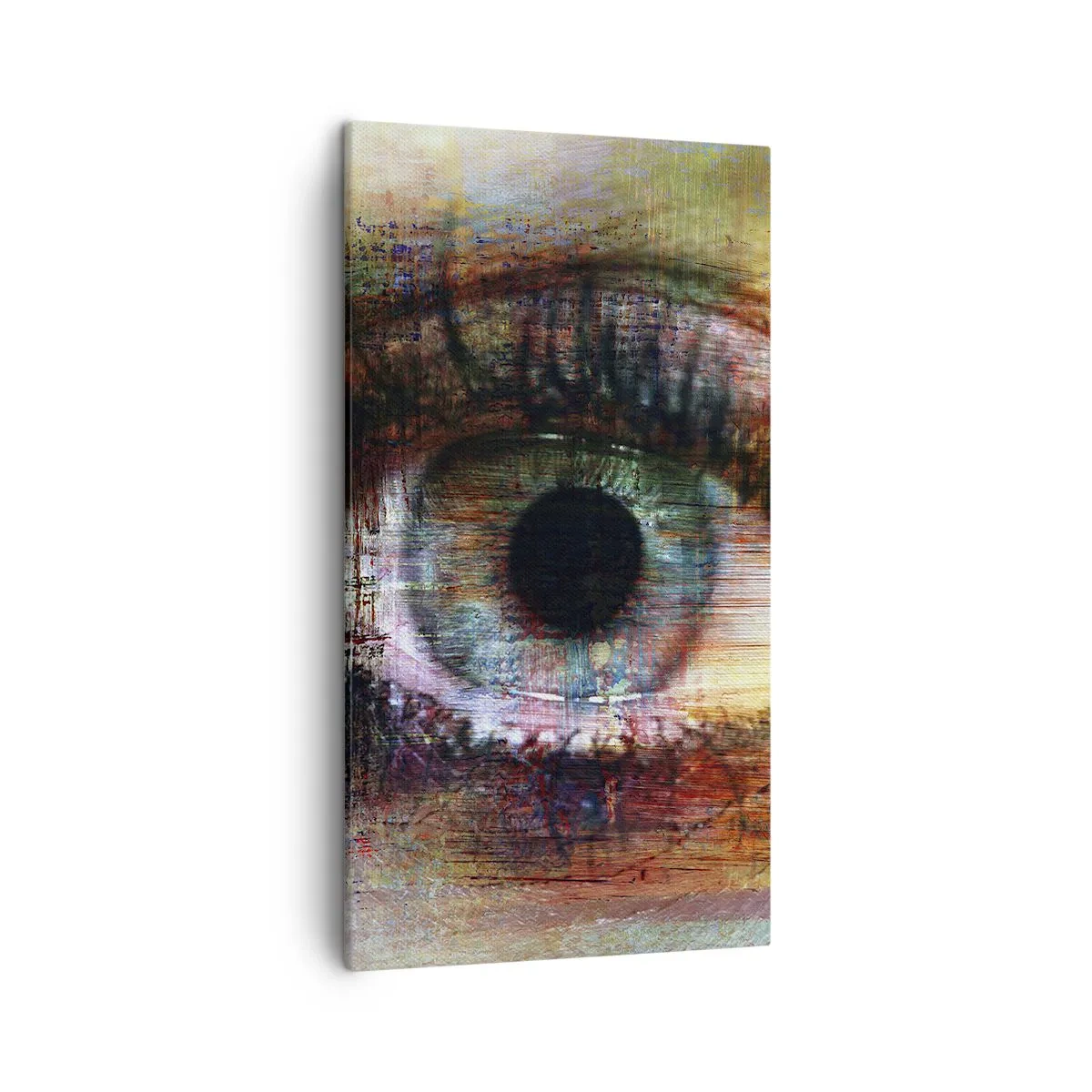 Cuadro sobre lienzo - Impresión de Imagen - Puedes mirar en el alma - 45x80 cm