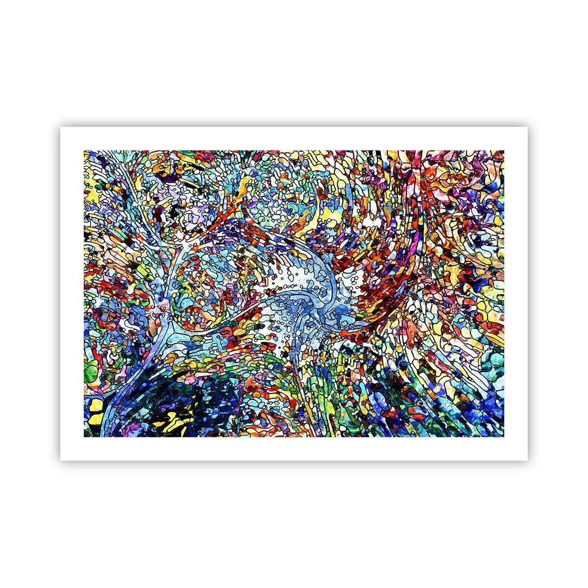 Póster - Vidriera - 70x50 cm