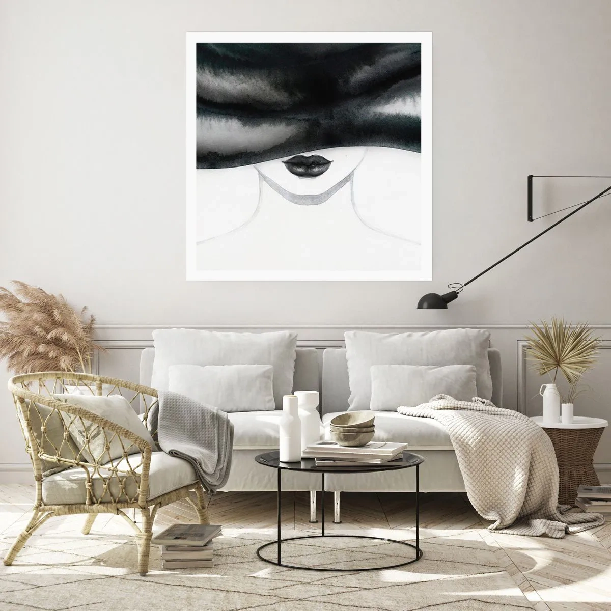 Póster - Un misterio sensual - 40x40 cm