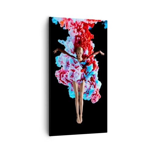 Cuadro sobre lienzo - Impresión de Imagen - En plena floración - 55x100 cm