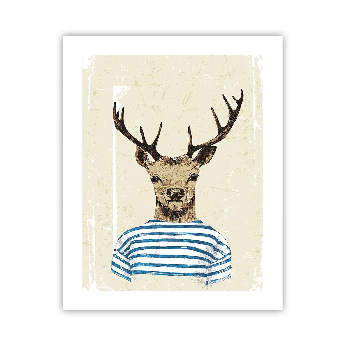 Póster - Porque me gustan las camisas de rayas - 40x50 cm