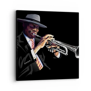 Cuadro sobre lienzo - Impresión de Imagen - El encanto de la vieja escuela - 30x30 cm